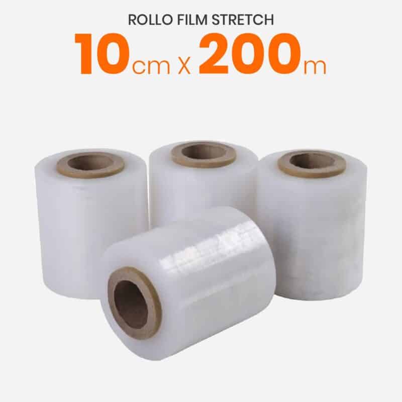 Rollo Film Stretch Virgen Cristal Reforzado Cm X Mts F Brica De