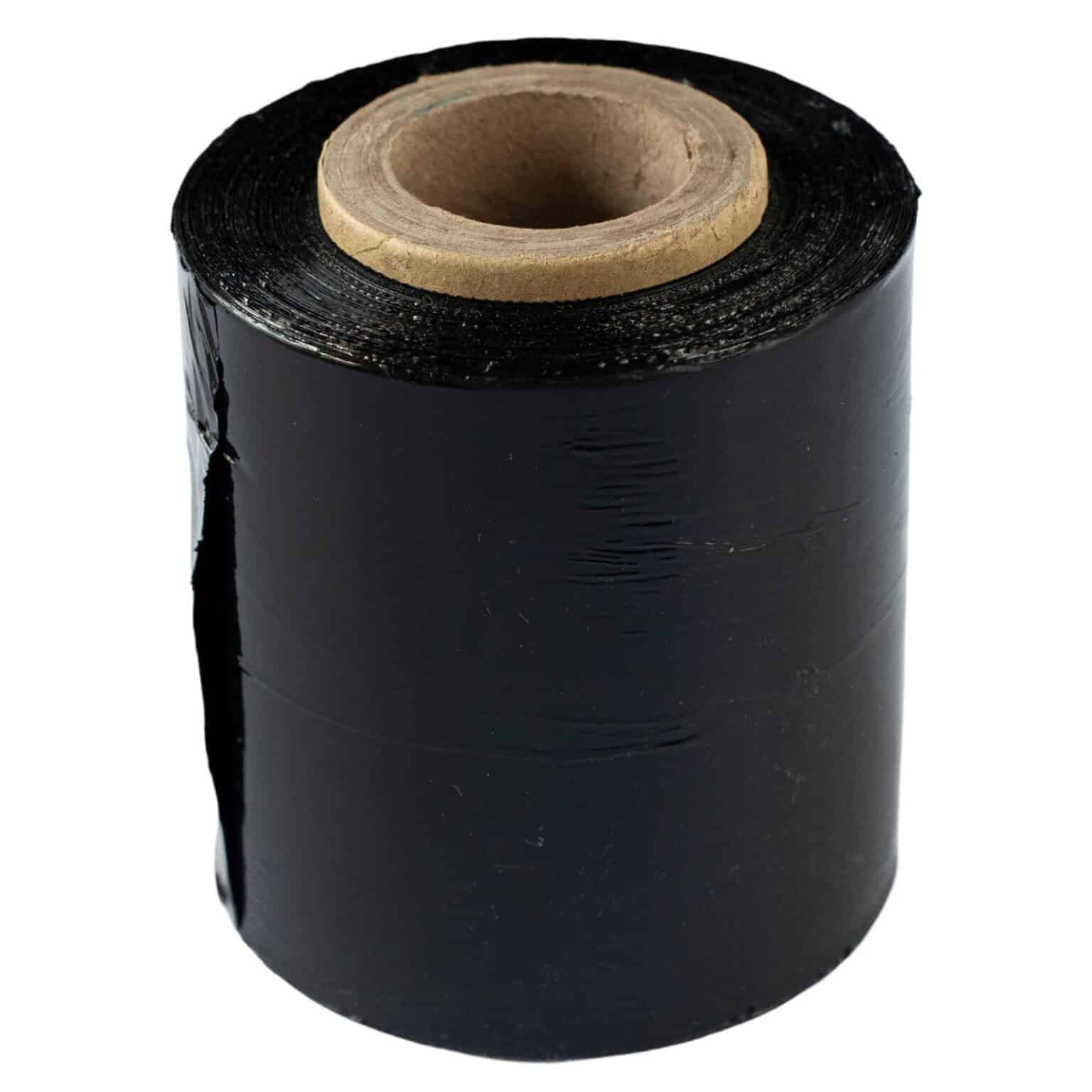 Rollo Film Stretch Virgen Negro Reforzado 10cm x 200mts – Fábrica De ...