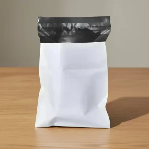 Bolsa Para Envíos eCommerce Blanca Con Cierre Inviolable 30 x 40 cm