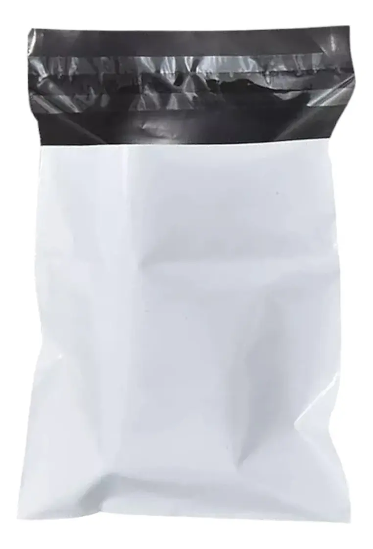 Bolsa Para Envíos eCommerce Blanca Con Cierre Inviolable 30 x 40 cm - Imagen 3