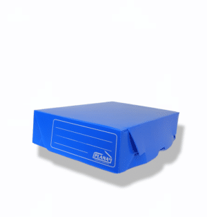 Cajas De Archivo Plástico Azul A4 - Imagen 2