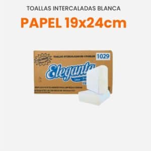Toallas Intercaladas De Papel Blancas Elegante 19x24