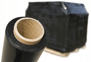 Rollo Film Stretch Virgen Negro Reforzado 50cm x 280mts - Imagen 2