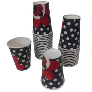Vaso Descartable Polipapel 8oz/240ml Estampado Vaquita - Imagen 5