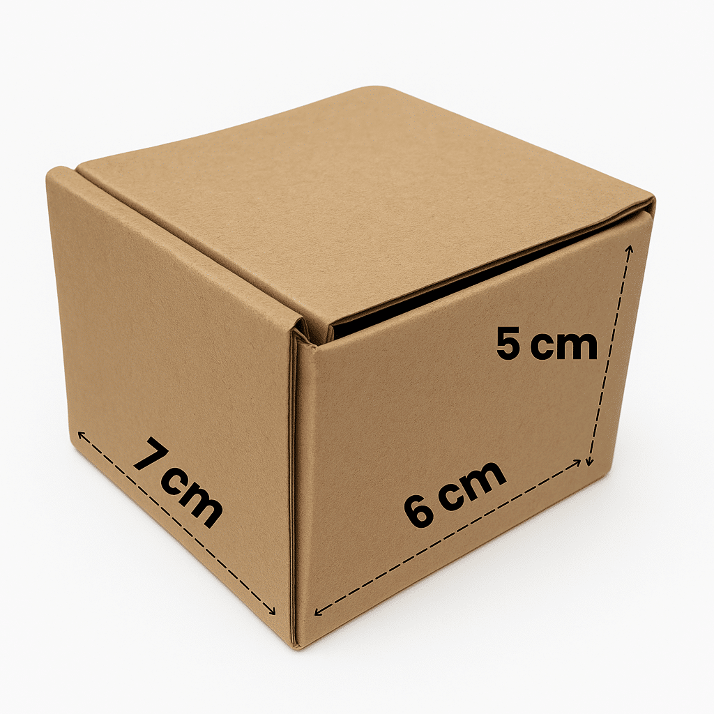 Cajas De Carton Microcorrugado 7x6x5