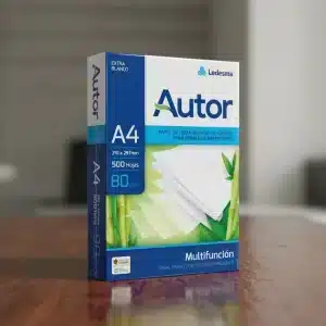 Resma A4 Autor Ledesma x500 Hojas 80 Grs