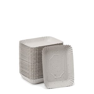 Bandeja De Carton Gris N°2 18cm x 15 cm