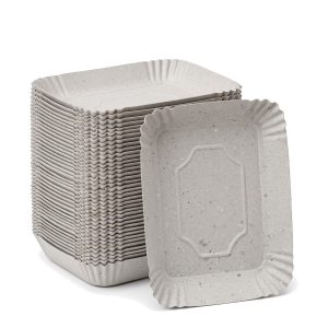Bandeja De Carton Gris N°6 29cm x 23 cm